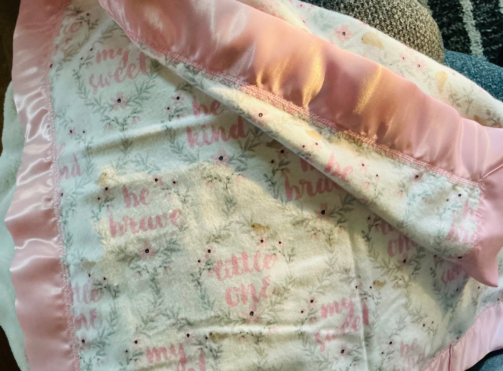 Baby Receiving Blanket (20” x 20”)